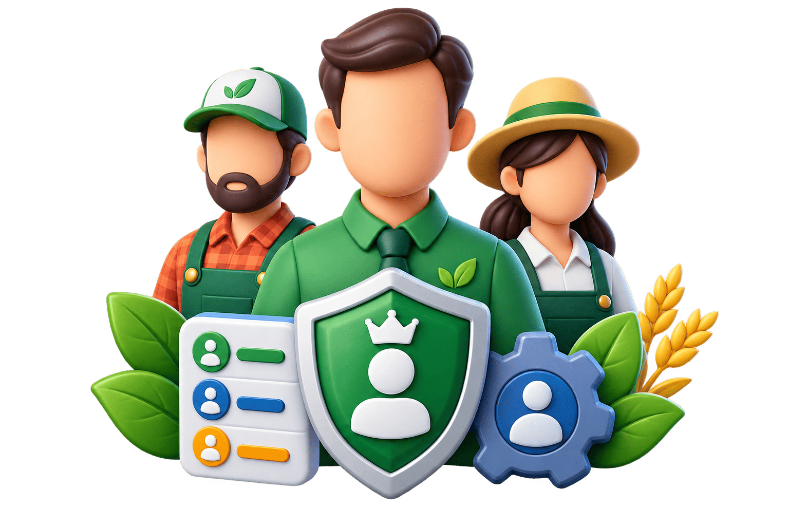 Administrators managing secure backoffice user access